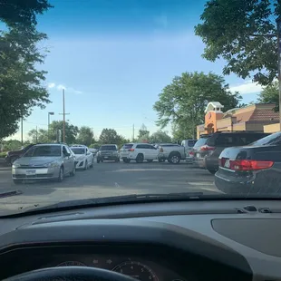 The line, I've been in this spot for over half hour