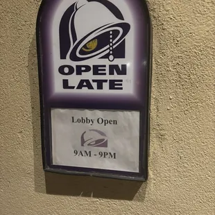 Don't believe the posted hours. They lock the doors early.