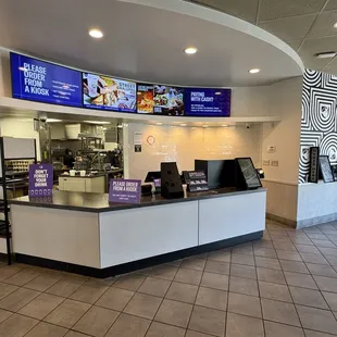Order counter and kiosks