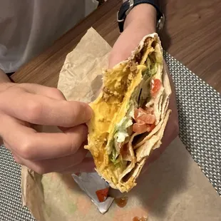 No meat?