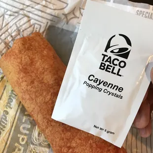 Sweet and Spicy Pop Rock Burrito