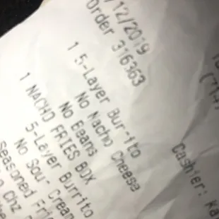 Why couldn&apos;t they make the food the way it&apos;s written on the receipt?