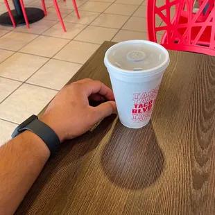 Only drink size