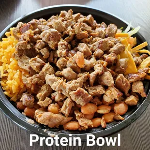 a bowl of protein bowl