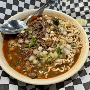 Birria ramen