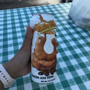 Tamarind juice. Pretty tasty!