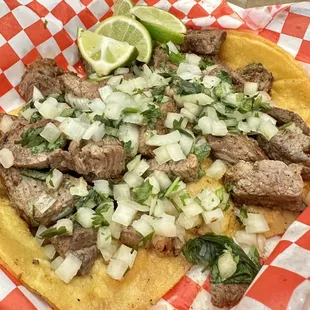 Tri tip taco, worth every penny.