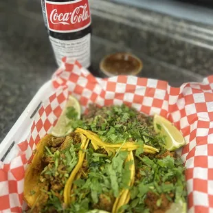 Taco Tuesday Asada Tacos, pastor, &amp; chorizo