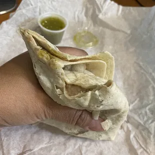 Bean &amp; Cheese Burrito