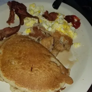 Kids breakfast, pretty good