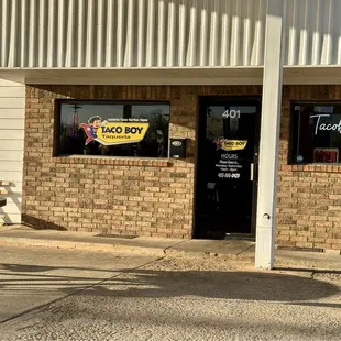 Outside seating available