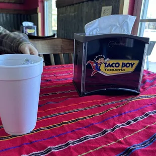 Loved the Logo &amp; table coverings  I Need a Shirt!