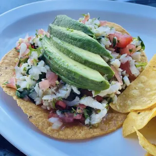 Tostada De Ceviche