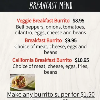 Breakfast Burrito