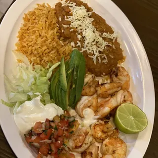 Camarones A La Plancha