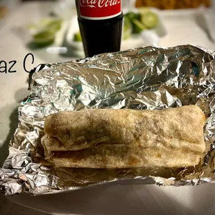 Carne Asada Burrito