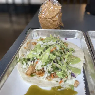 Baja Chicken taco