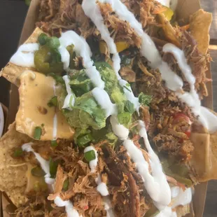 Chicken nachos