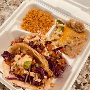 Shrimp Taco Combo