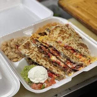 Hot Cheetos quesadillas