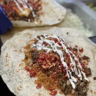 Hot Cheetos Burrito
