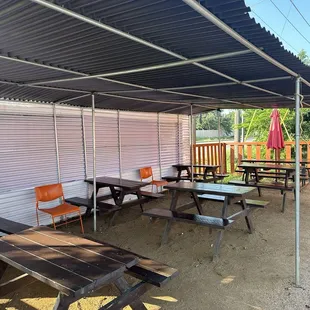 Patio/Outdoor dining area for Taco Brother