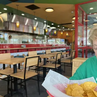 The dining area of Taco Brothers!!