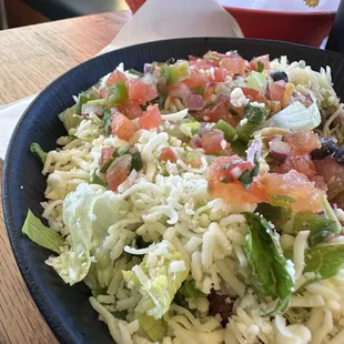 Another good burrito bowl with carnitas!!!!