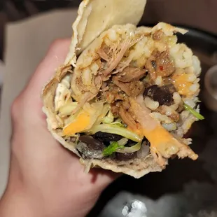 Birri burrito, thing is massive