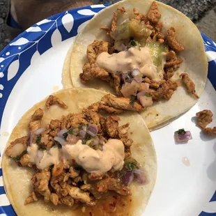 1. Chicken al Pastor Taco