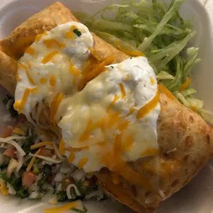 Chicken Chimichanga