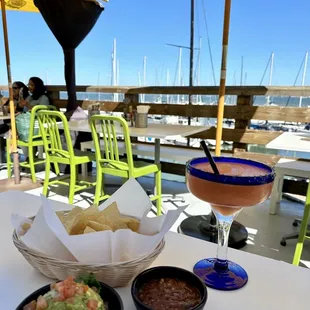 Medium blood orange margarita