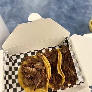 How I received the tacos.