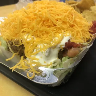 Small Taco Salad detail
