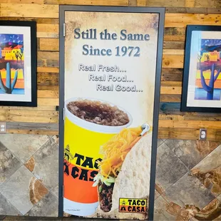 Indoor signage