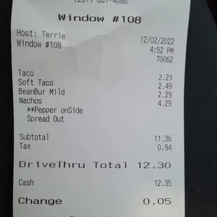 Receipt dec 2, 2022 reasonable prices. Trying dif things. My 1st visit. What is good?