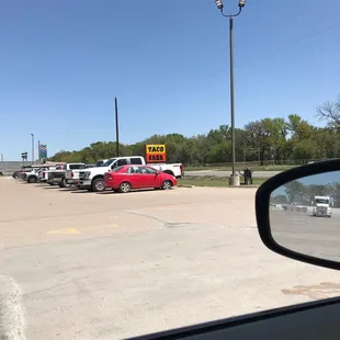 The sign for Taco Casa