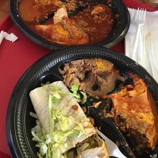 Disgusting. Enjoy your stale tortilla filled with beef and beans AKA the enchilada, burrito, taco, sancho. All the same.