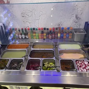 Sauce bar