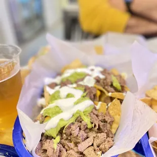 NACHOS CARNE ASADA