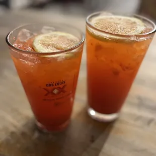 The best strawberry lemonade EVER. Made in house. So dang good 6/24/22