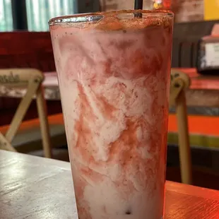 Strawberry Horchata