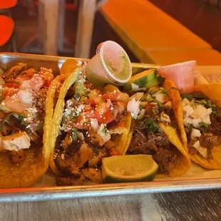 Sonoran Taco is our favorite!