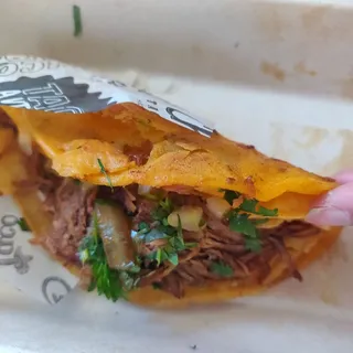 Traditional Birria Dorado Taco