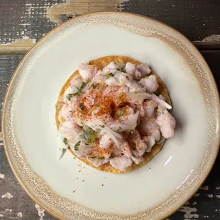 Ceviche Mixto Toastada