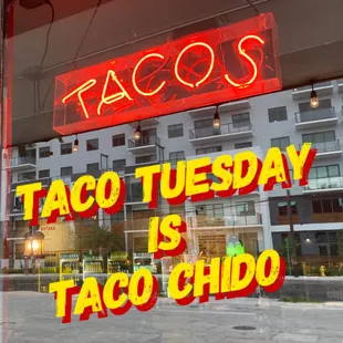 Taco Tuesday is Taco Chido