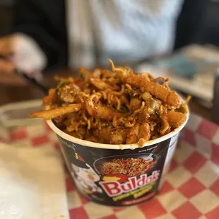 Loaded Buldak Fries