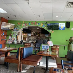 tables and booths