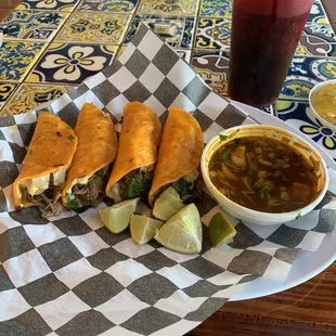Birria Taco Plate