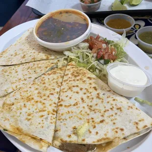 Barbacoa quesadilla